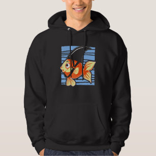 Goldfish Shark Fin Fish Collector Aquarist Fishkee Hoodie