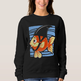 Goldfish Shark Fin Fish Collector Aquarist Fishkee Sweatshirt