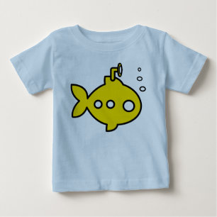 Goldfish submarine baby T-Shirt