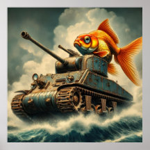 “Goldfish Tank Adventure” Poster