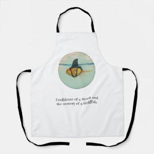 Goldfish with a Shark Fin Apron