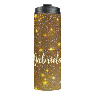 Goldglitzer Immitation Thermal Tumbler