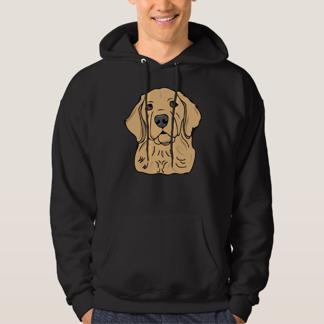 Goldie Golden Retriever 521 Hoodie (Front)