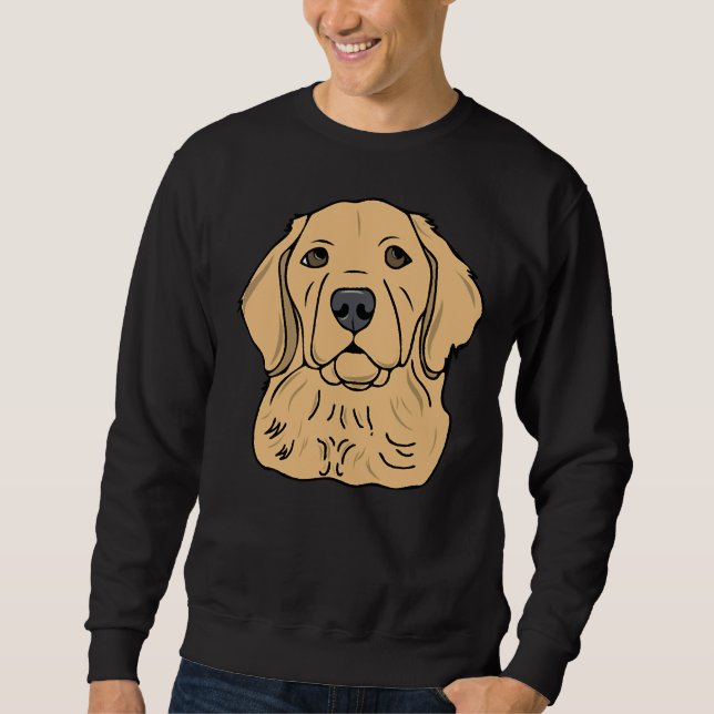 Goldie Golden Retriever 521 Sweatshirt (Front)