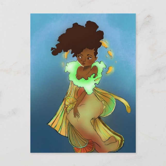 Goldie Postcard (Front)