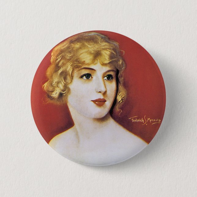 Goldie Song 6 Cm Round Badge (Front)