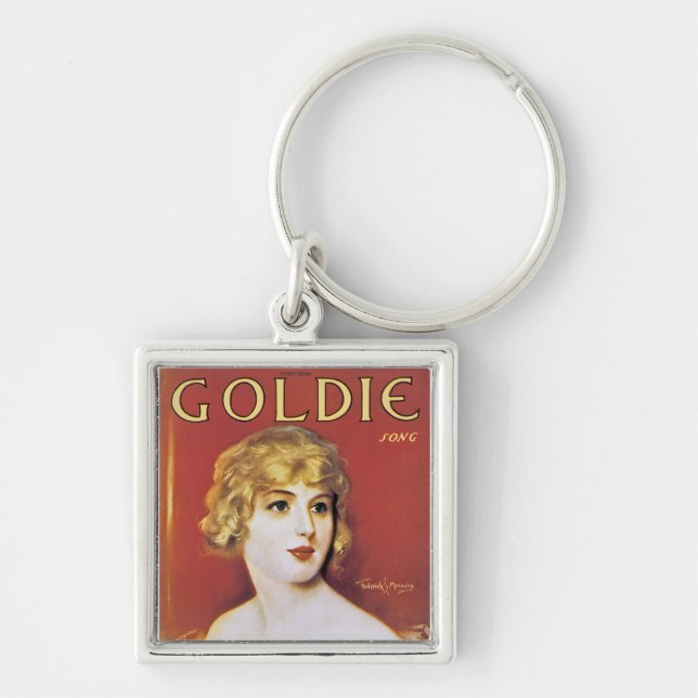 Goldie Song Key Ring (Front)