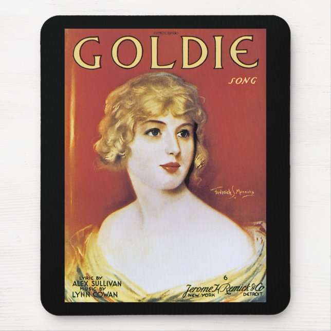 Goldie Song Mouse Pad (Front)