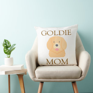 Goldies Golden Retriever Mum Dad Dog Pets Lover Cushion