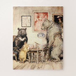 Goldilocks and The Three Bears by Arthur Rackham Jigsaw Puzzle
