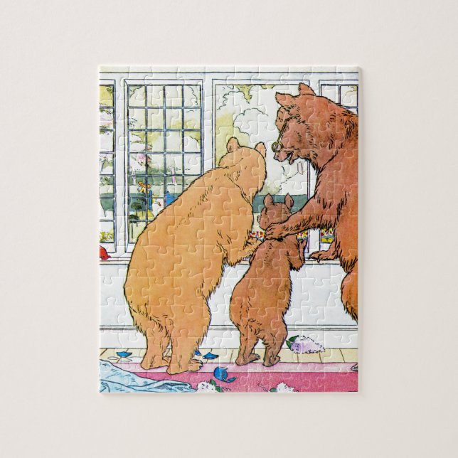 Goldilocks and The Three Bears Jigsaw Puzzle (Vertical)