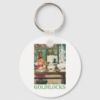 Goldilocks and the Three Bears Key Ring