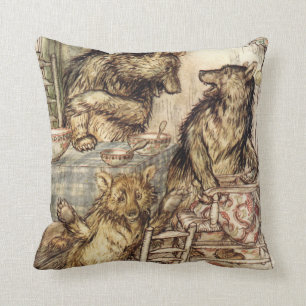 Goldilocks and The Three Bears Pillow