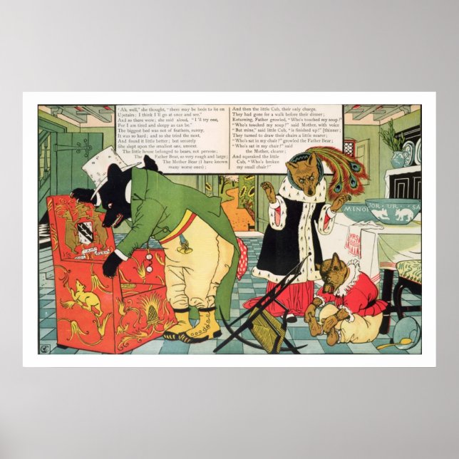 Goldilocks and the Three Bears Poster (Front)