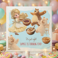 Goldilocks Birthday