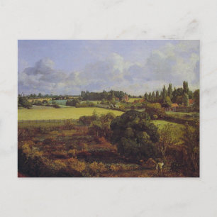 Golding Constable's Kitchen Garden, John Constable Postcard