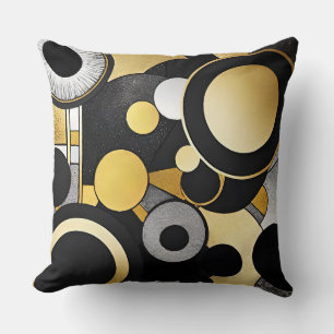 GoldRush 2 Throw Pillow