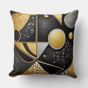 GoldRush 5 Throw Pillow