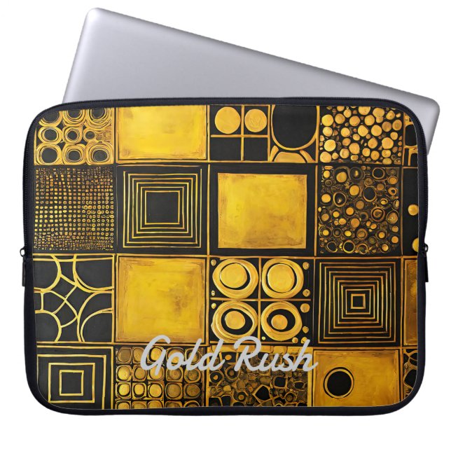 GoldRush 8 Laptop Case (Front)