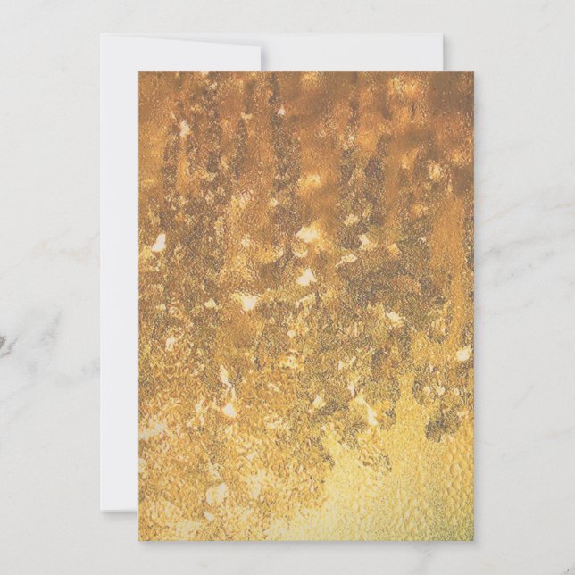 Goldrush Invitation (Front)