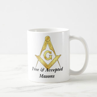 goldsquare, goldsquare, Free & Accepted Masons Coffee Mug
