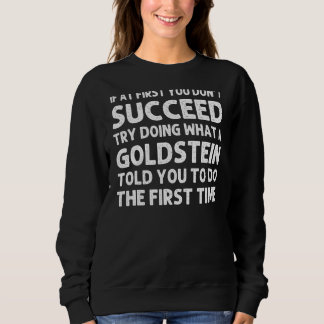 Goldstein Surname Family Tree Birthday Reunion Id Sweatshirt