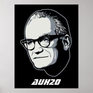 Goldwater AuH2O Customisable Poster