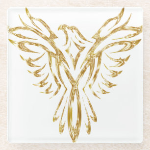 Goldwing Ignite Glass Coaster