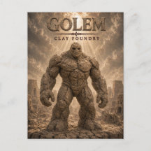 Golem Clay Foundry Dark Cinema