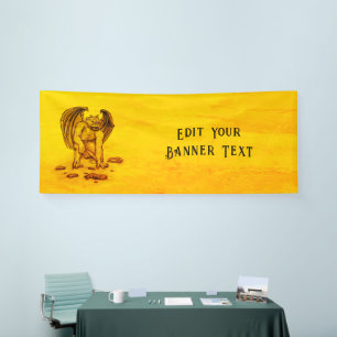 Golem Gargoyle Banner