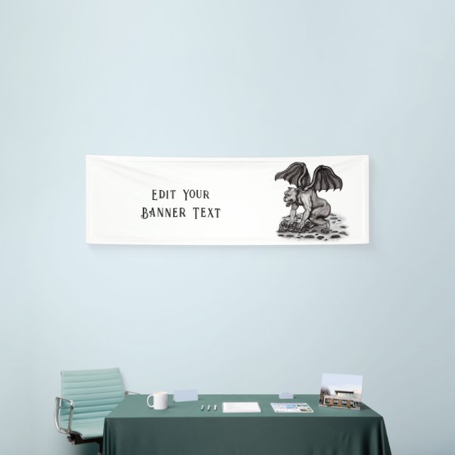 Golem Gargoyle Banner (Tradeshow)
