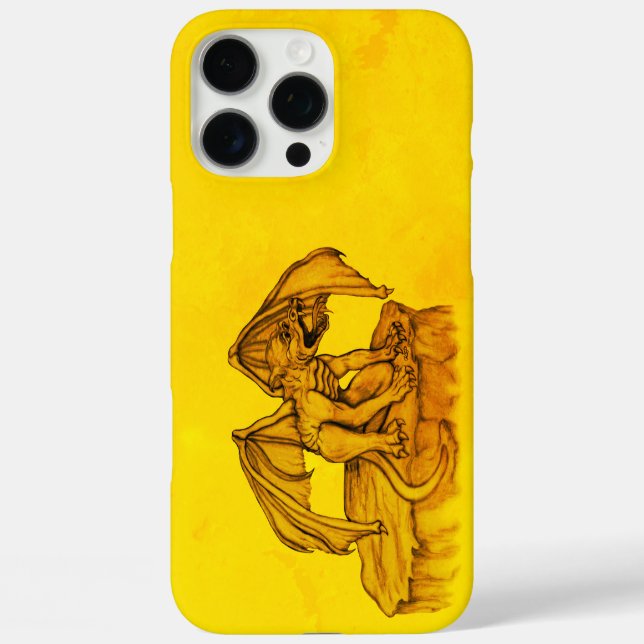Golem Gargoyle Case-Mate iPhone Case (Back)