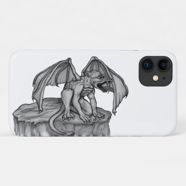 Golem Gargoyle Case-Mate iPhone Case (Back (Horizontal))