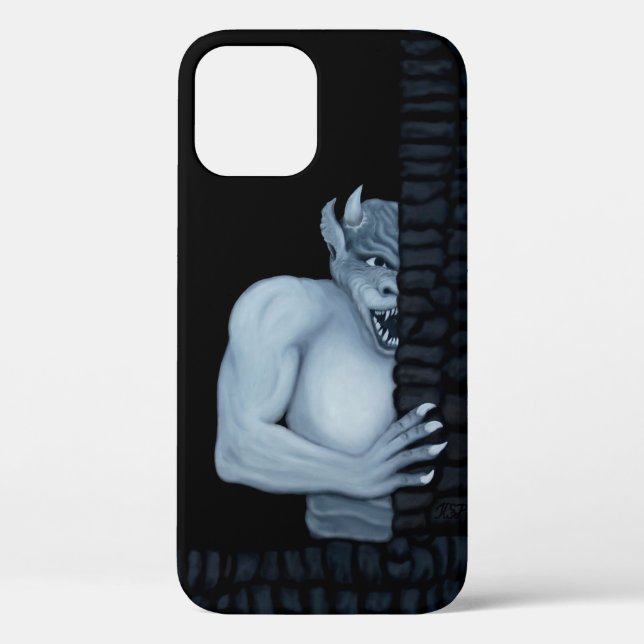 Golem Gargoyle Case-Mate iPhone Case (Back)