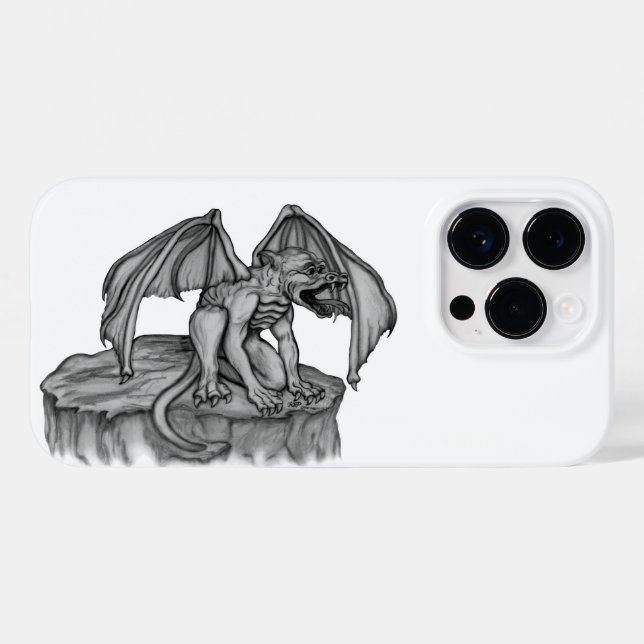 Golem Gargoyle Case-Mate iPhone Case (Back (Horizontal))