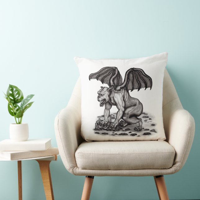 Golem Gargoyle Cushion (Chair)