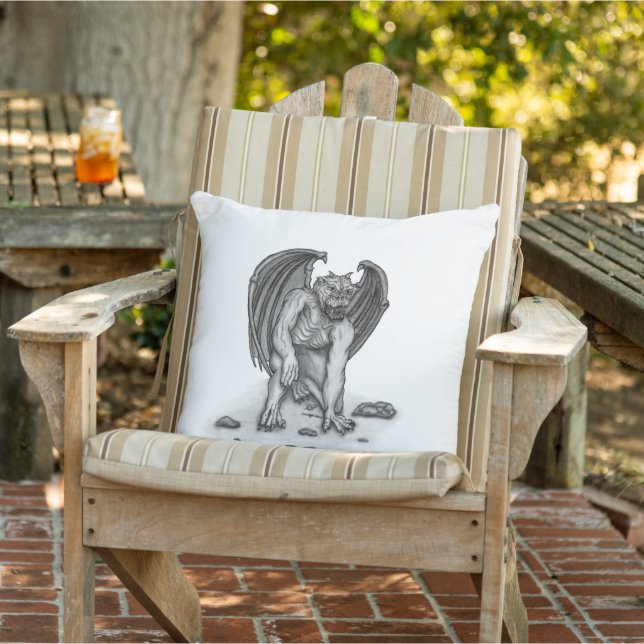 Golem Gargoyle Cushion (Chair)