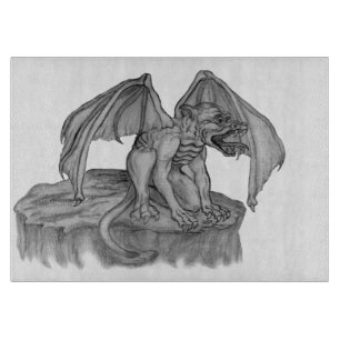 Golem Gargoyle Cutting Board