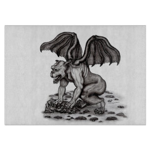 Golem Gargoyle Cutting Board