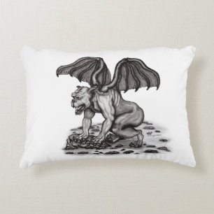 Golem Gargoyle Decorative Cushion