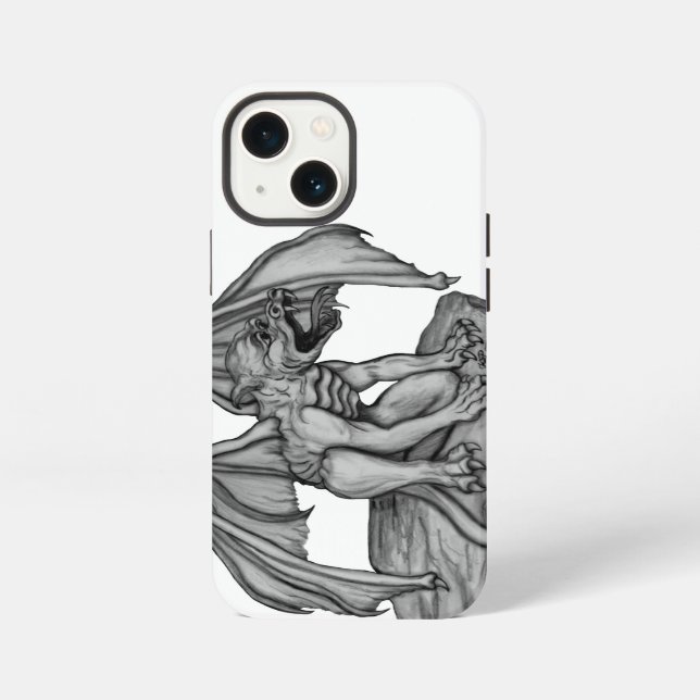 Golem Gargoyle iPhone Case (Back)