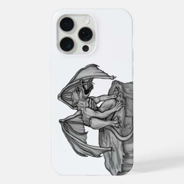 Golem Gargoyle iPhone Case (Back)