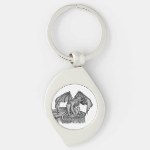 Golem Gargoyle Key Ring