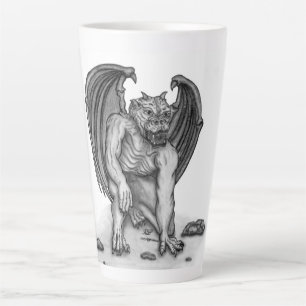 Golem Gargoyle Latte Mug