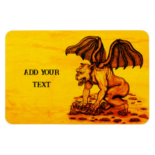Golem Gargoyle Magnet