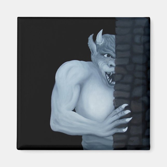 GOLEM - Gargoyle Magnet (Front)