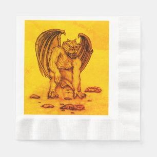 Golem Gargoyle Napkin
