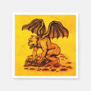 Golem Gargoyle Napkin