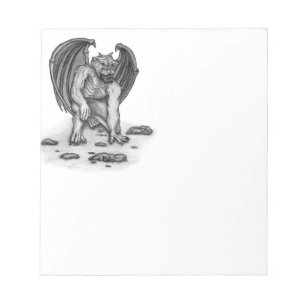 Golem Gargoyle Notepad