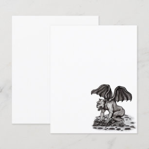Golem Gargoyle Paper Sheet